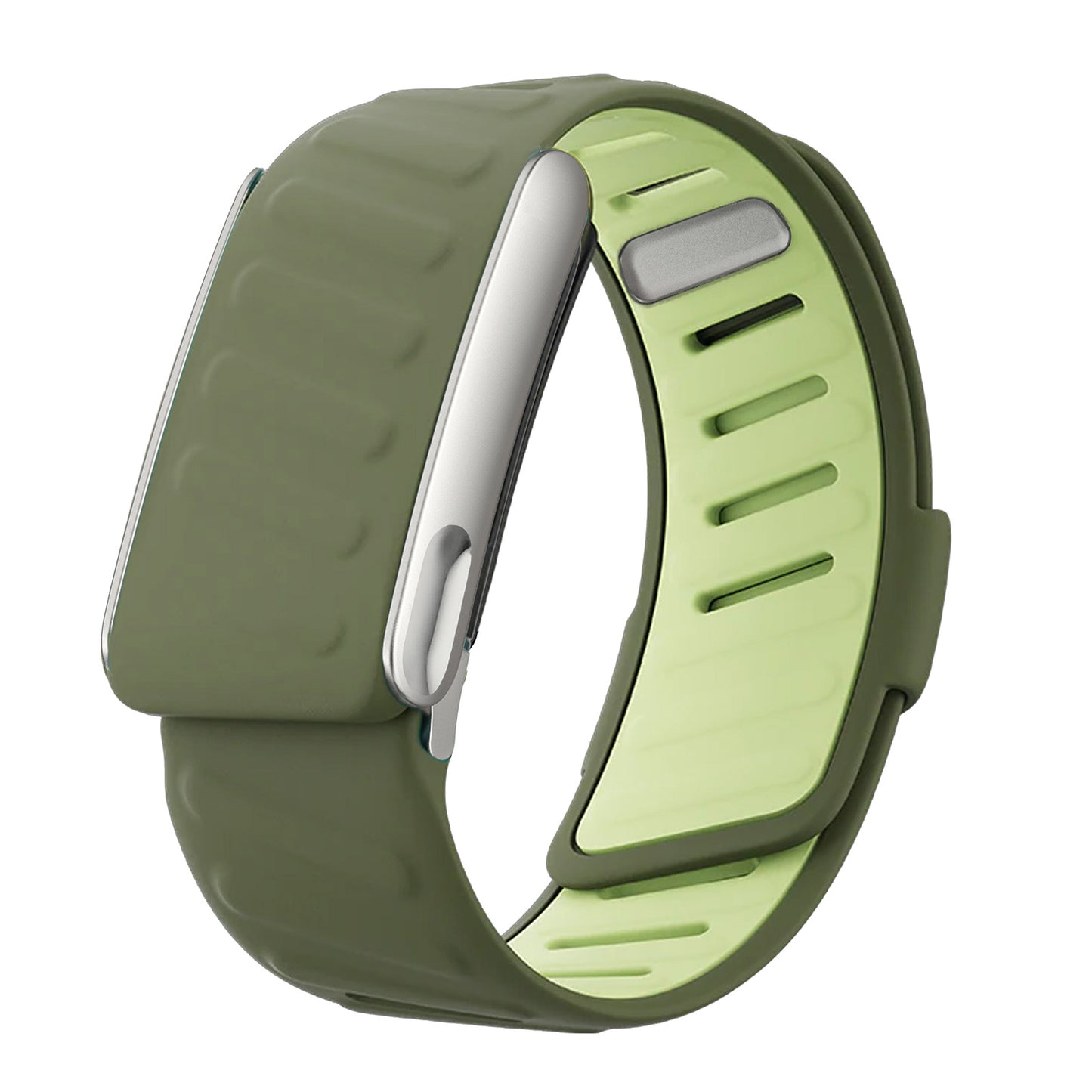 Silicone Sport Band Compatible with Whoop 5.0 Band Strap Men Women, Breathable Sport Adjustable Waterproof Replacement Wristbands Straps for Whoop 5.0 Silicone Bands